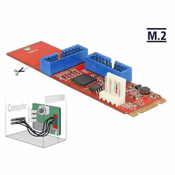 DeLOCK 62843 scheda di interfaccia e adattatore Interno USB 3.2 Gen 1 (3.1 Gen 1) - Vista aggiuntiva 4