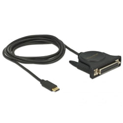 DeLOCK 62980 cavo parallelo Nero 1,8 m