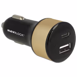 Navilock 63069, Auto, Accendisigari, 12 V, Nero