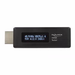 DeLOCK 63327 adattatore per inversione del genere dei cavi HDMI-A 19 pin USB Type Micro-B Nero - Vista aggiuntiva 2