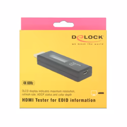 DeLOCK 63327 adattatore per inversione del genere dei cavi HDMI-A 19 pin USB Type Micro-B Nero - Vista aggiuntiva 4