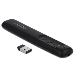 DeLOCK Presentatore Laser USB nero