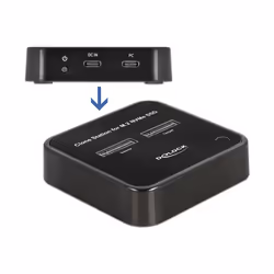 DeLOCK Docking Station M.2 per 2 x M.2 NVMe PCIe SSD con funzione di clonazione - Vista aggiuntiva 4