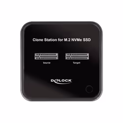 DeLOCK Docking Station M.2 per 2 x M.2 NVMe PCIe SSD con funzione di clonazione - Vista aggiuntiva 5