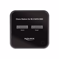 DeLOCK Docking Station M.2 per 2 x M.2 SATA SSD con funzione di clonazione - Vista aggiuntiva 4
