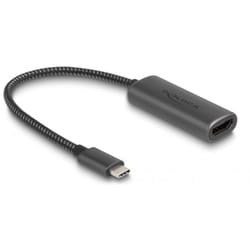 DeLOCK Adattatore USB Type-C per HDMI (DP Alt Mode) 8K con funzione HDR alluminio