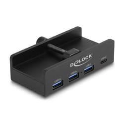DeLOCK 64284 hub di interfaccia USB 2.0 Type-A 5000 Mbit/s Nero