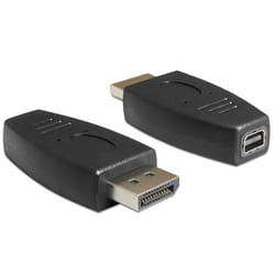 DeLOCK 65237 adattatore per inversione del genere dei cavi Displayport mini Displayport Nero