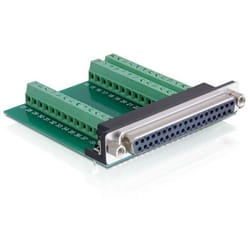 DeLOCK D-Sub 37 pin - 39 pin Terminal Block scheda di interfaccia e adattatore Interno