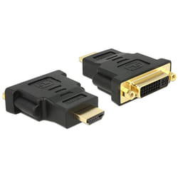 DeLOCK 65467 adattatore per inversione del genere dei cavi HDMI DVI 24+5 Nero