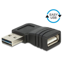 DeLOCK 65522 adattatore per inversione del genere dei cavi USB 2.0 A Nero