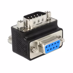 DeLOCK 65593, VGA, VGA, Nero, Argento