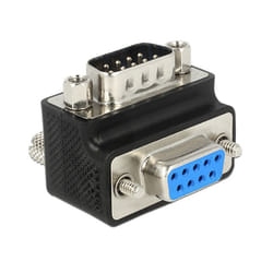 DeLOCK 65593 adattatore per inversione del genere dei cavi VGA Nero, Argento