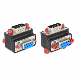 DeLOCK 65593 adattatore per inversione del genere dei cavi VGA Nero, Argento