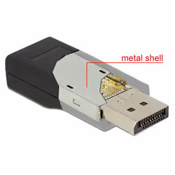 DeLOCK Displayport/HDMI Nero