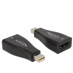 DeLOCK 65864, Displayport, HDMI-A, Nero