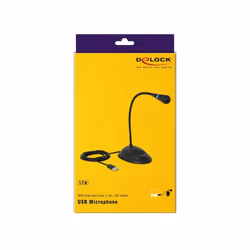 DeLOCK 65871 microfono Nero Microfono per PC - Vista aggiuntiva 4