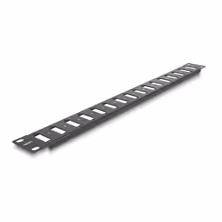 DeLOCK Pannello 19″ per adattatore con connessione a vite a 16 porte nero