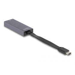 DeLOCK Adattatore USB Type-C da 2,5 Gigabit LAN slim