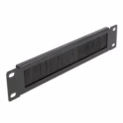DeLOCK 66287, Pannello spazzolato, Nero, Metallo, 1U, Cina, 44,2 mm