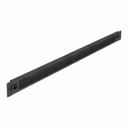 DeLOCK Gestione cavi con Spazzola a strip da 19″ senza attrezzi 1U nero