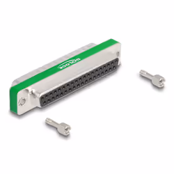 DeLOCK Filtro di soppressione delle interferenze RF/EMI D-Sub 37 pin maschio-femmina con filtro passa-basso capacitivo