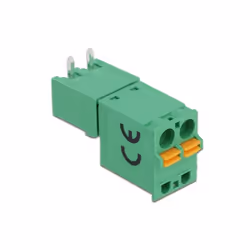 DeLOCK Morsettiera per PCB a 2 pin da 5,08 mm passo orizzontale