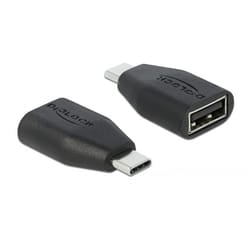 DeLOCK Data blocker USB Type-C maschio per Tipo-A femmina