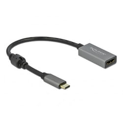 DeLOCK USB Type-C attivo per HDMI Adattatore (DP Alt Mode) 4K 60 Hz (HDR)