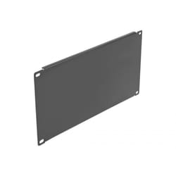 DeLOCK Scheda cieca del quadro di rete da 19″ 4U nera