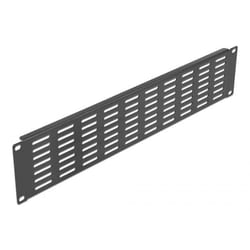 DeLOCK Pannello per armadio di rete da 19″ con fessure di ventilazione orizzontali 2U nero