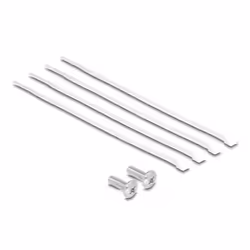DeLOCK Patch Panel da 10″ a 8 porte Cat.6A 0,5U nero