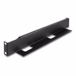DeLOCK Staffa di montaggio da 19″ lunghezza regolabile 368 - 600 mm per armadio di rete 1U 2 pezzi