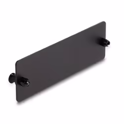 DeLOCK Pannello cieco in fibra ottica nero