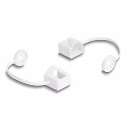 DeLOCK Parapolvere per RJ45 maschio con clip di montaggio set da 50 pezzi colorati