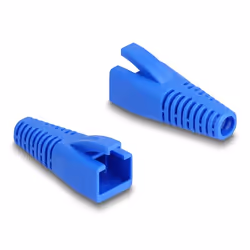 DeLOCK Fermacavo per RJ45 maschio tagliabile set 50 pezzi colorati