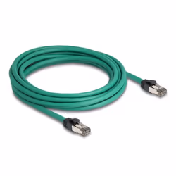 DeLOCK Cavo RJ45 PROFINET SF/UTP 5 m, 5 m, Cat5e, SF/UTP (S-FTP), RJ-45, RJ-45, Verde