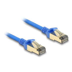 DeLOCK Cavo di rete RJ45 Cat.8.1 F/FTP sottile da 5 m blu