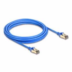 DeLOCK Cavo di rete RJ45 Cat.8.1 F/FTP sottile da 5 m blu