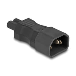 DeLOCK Adattatore di alimentazione IEC 60320 - da C14 a C7, maschio / femmina, 2,5 A, diritto