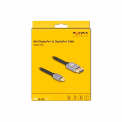 DeLOCK 81093 cavo DisplayPort 3 m Mini DisplayPort Grigio - Vista aggiuntiva 3