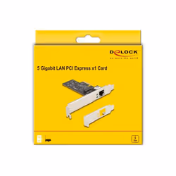 DeLOCK Scheda PCI Express x1 per 1 x RJ45 5 Gigabit LAN - Vista aggiuntiva 4