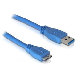 DeLOCK Micro USB 3.0 - 3m cavo USB USB A Blu