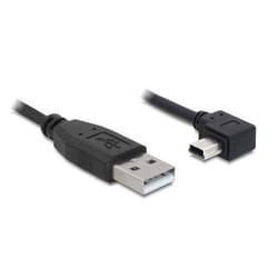 DeLOCK 82683 cavo USB USB 2.0 3 m USB A Mini-USB B Nero