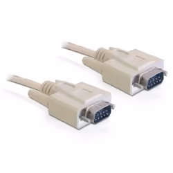 DeLOCK RS-232, 5m, Beige, 5 m, DB-9, DB-9, Maschio, Maschio