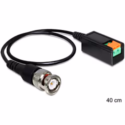 DeLOCK 83181, 0,4 m, Nero