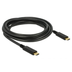 DeLOCK 83325 cavo USB USB 2.0 3 m USB C Nero