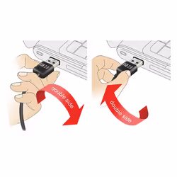 DeLOCK EASY-USB 2.0-A - USB 2.0 micro-B, 3m cavo USB USB A Micro-USB B Nero - Vista aggiuntiva 4