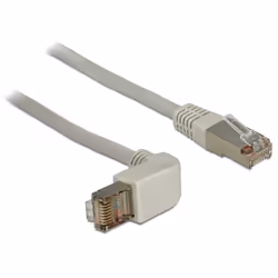 DeLOCK 1m Cat.5e SFTP, 1 m, Cat5e, S/FTP (S-STP), RJ-45, RJ-45, Grigio