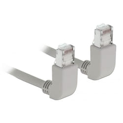 DeLOCK 83523 cavo di rete Grigio 2 m Cat6a S/FTP (S-STP)